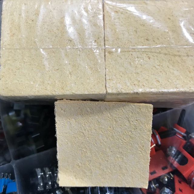 Combo 10 miếng bọt biển chùi mỏ hàn 6x6cm