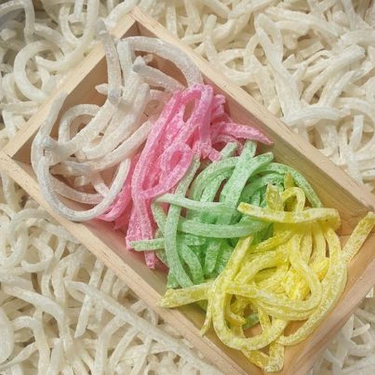 Mứt Dừa Non Sợi Mix 4 Vị - Siêu Ngon 100G