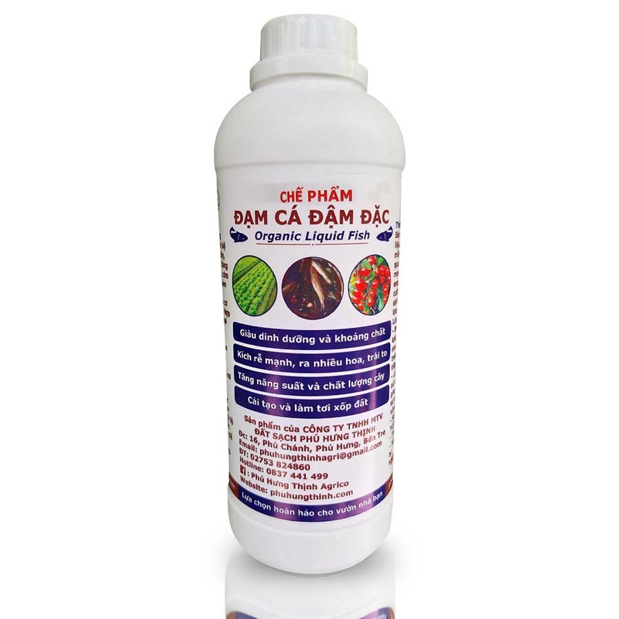 Phân đạm cá nước ngọt hữu cơ (1 lít)