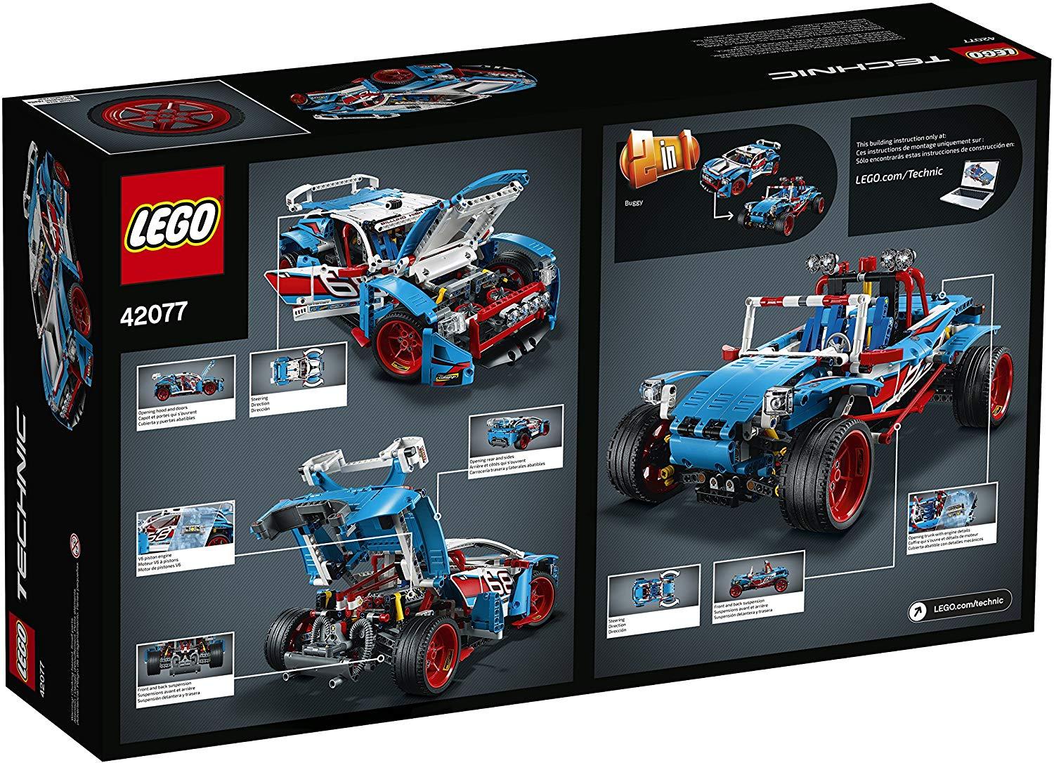 Đồ chơi lắp ráp Lego Technic 42077 - Xe Đua Địa Hình