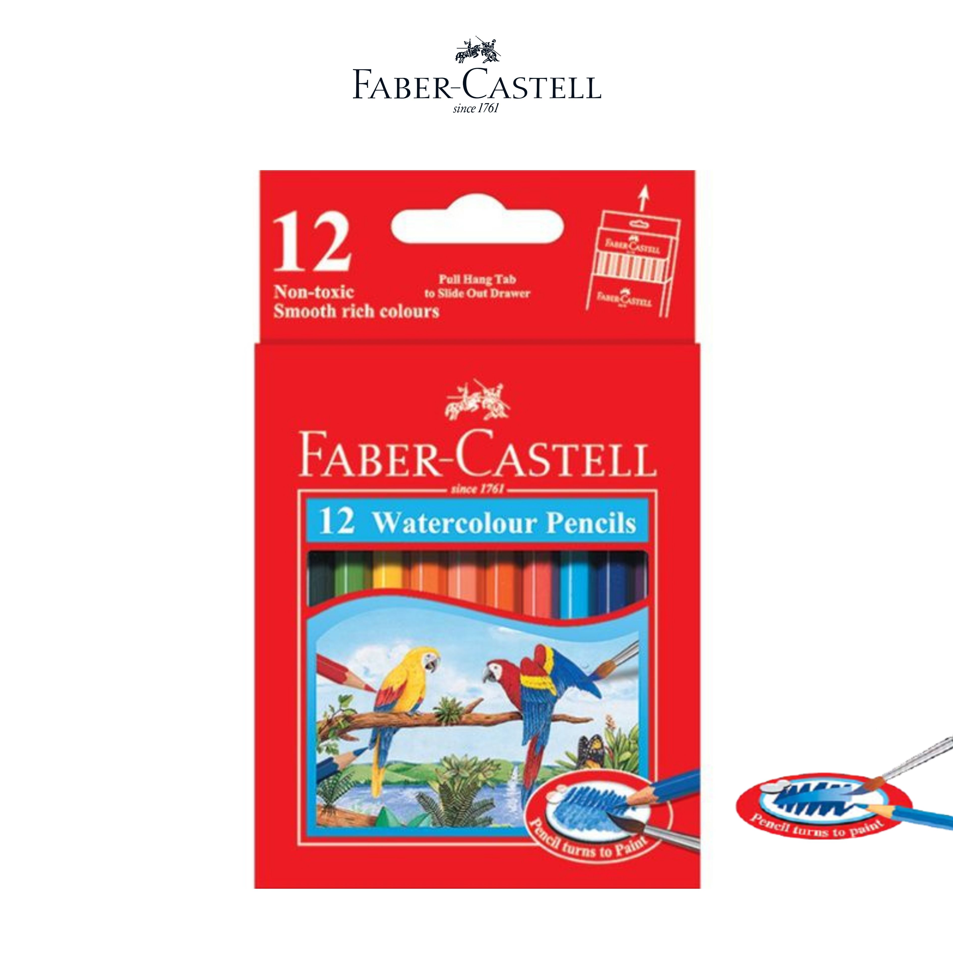 [OFFICIAL] Chì Màu Nước Parrot Faber-Castell