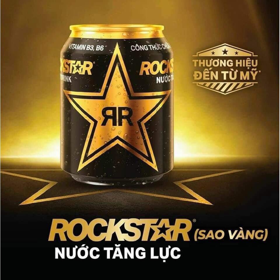 Thùng 24 lon nước tăng lực Rockstar 250ml