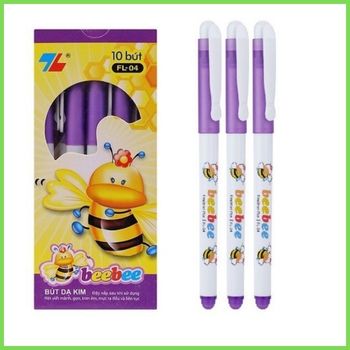 01 Cây Bút Lông Kim Beebee FL-04 Màu Tím