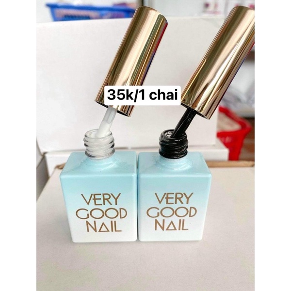 Sơn gel đen - trắng chính hãng Very good Nail