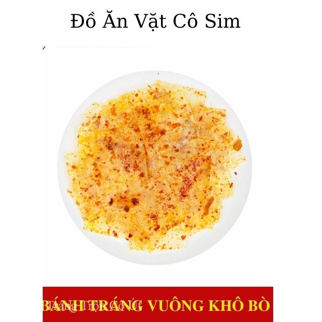 [VUÔNG BÒ]14 Vị Bánh Tráng Trộn Long An,