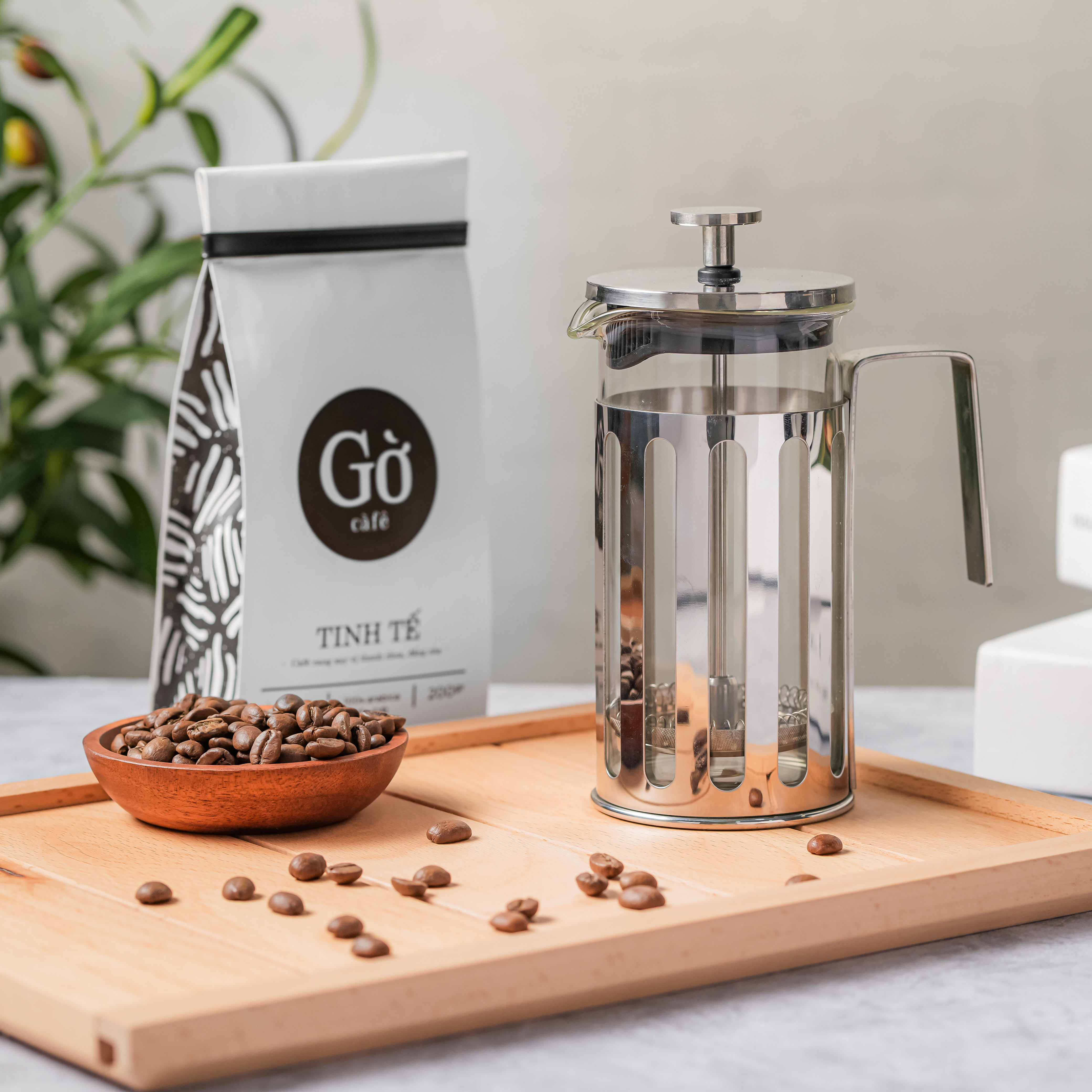 Bình French Press- Bình pha cà phê kiểu Pháp inox 304