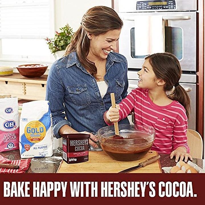 Date 03/28 Bột CaCao HERSHEY'S Cocoa Nguyên Chất Không Đường 226g