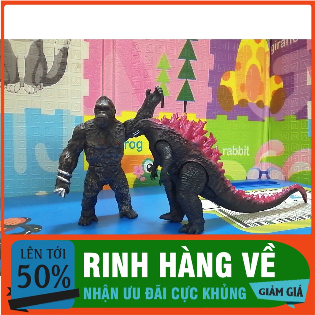 Combo 2 mô hình Godzilla & King Kong