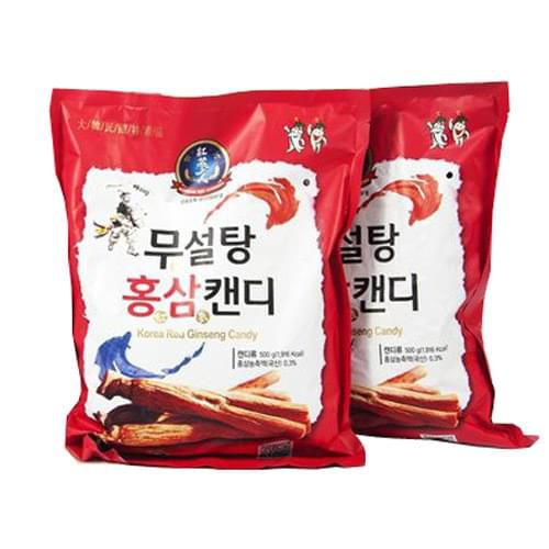 KẸO SÂM KHÔNG ĐƯỜNG HÀN QUỐC 365 (500g)