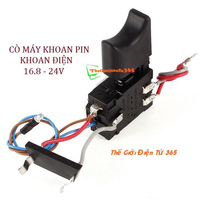 CÔNG TẮC MÁY KHOAN PIN, KHOAN ĐIỆN 16.8 – 24V