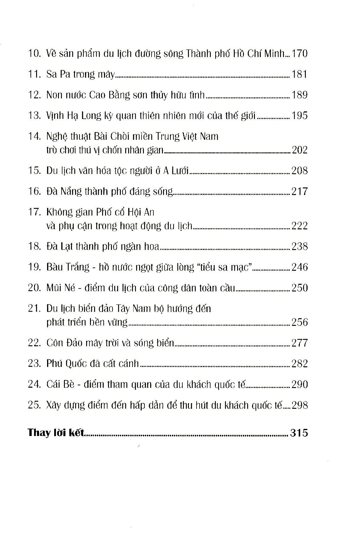 Những Mảng Màu Du Lịch Việt Nam