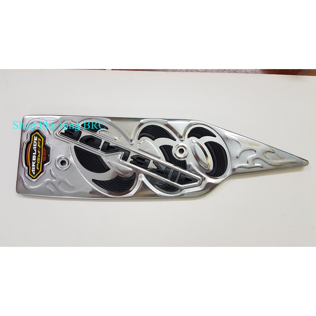 Thảm INOX để chân xe AIRBLADE 2011, 2012