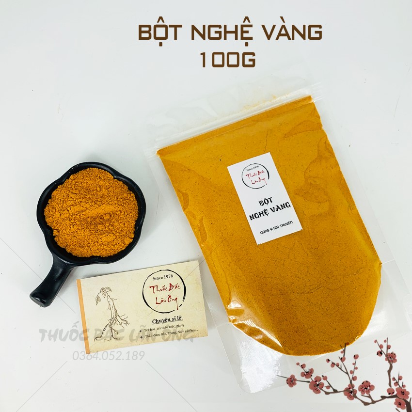 Bột nghệ vàng nguyên chất 100g