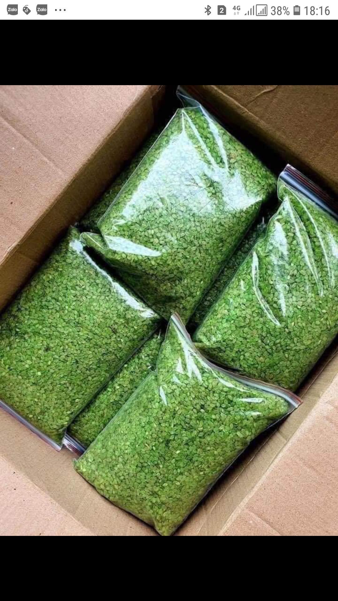 cốm dẹt xanh 1kg
