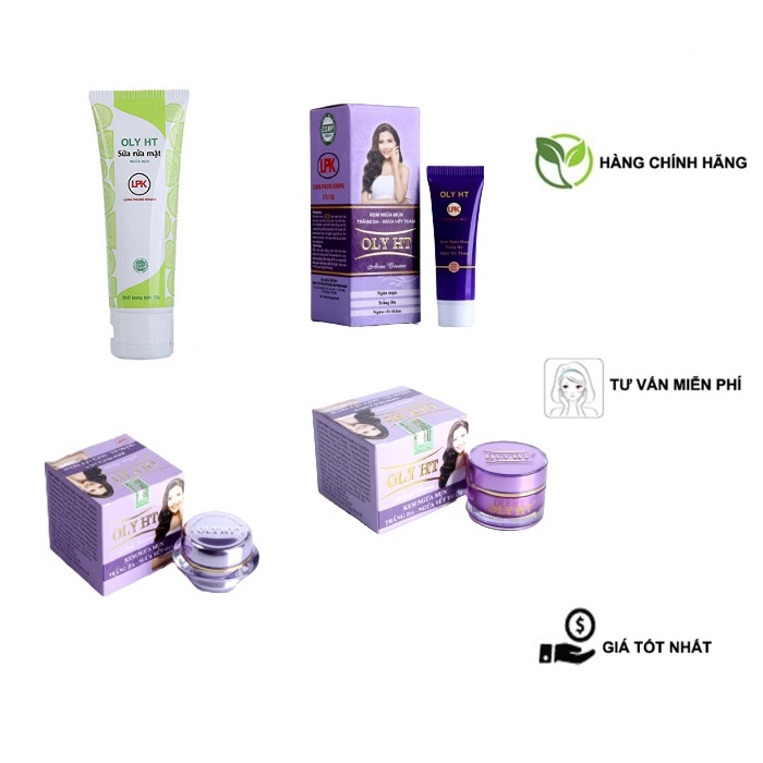 Kem ngừa mụn Oly HT 12g