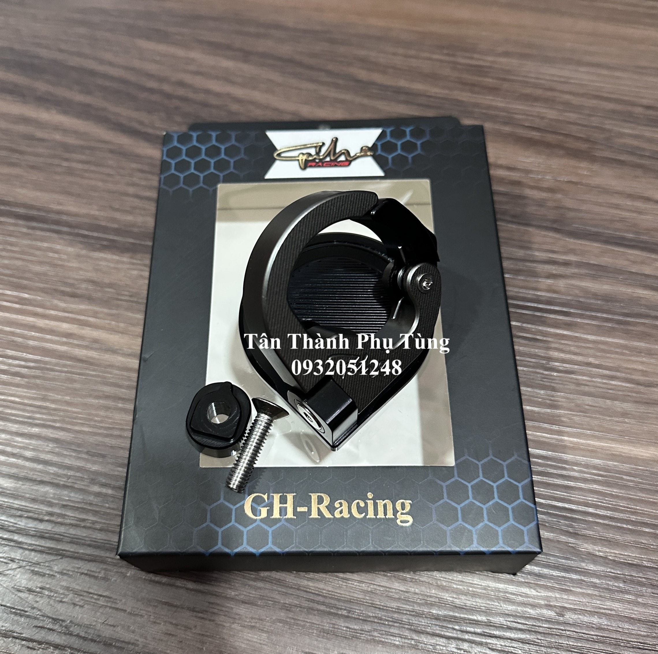 Móc treo đồ nhôm cnc vario 125, 150, vario160 - gh racing