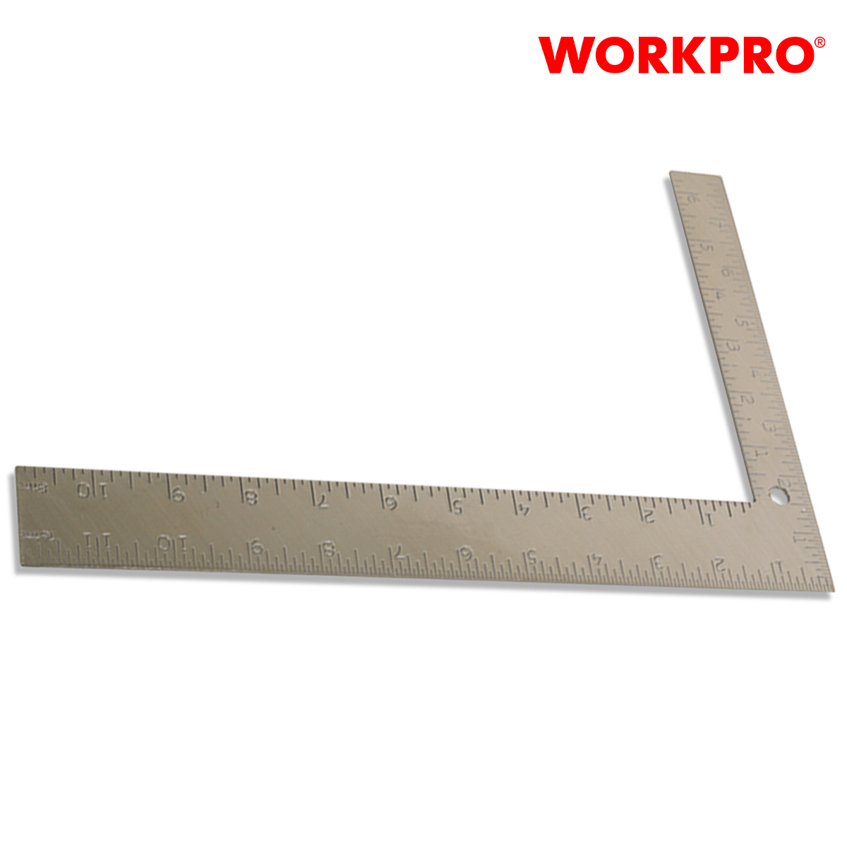 Thước thép đo vuông góc, kích thước 200x300mm Workpro - WP264009