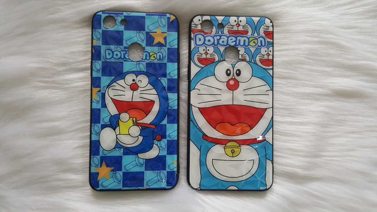 Ốp lưng 3D kim cương Doraemon Oppo F5
