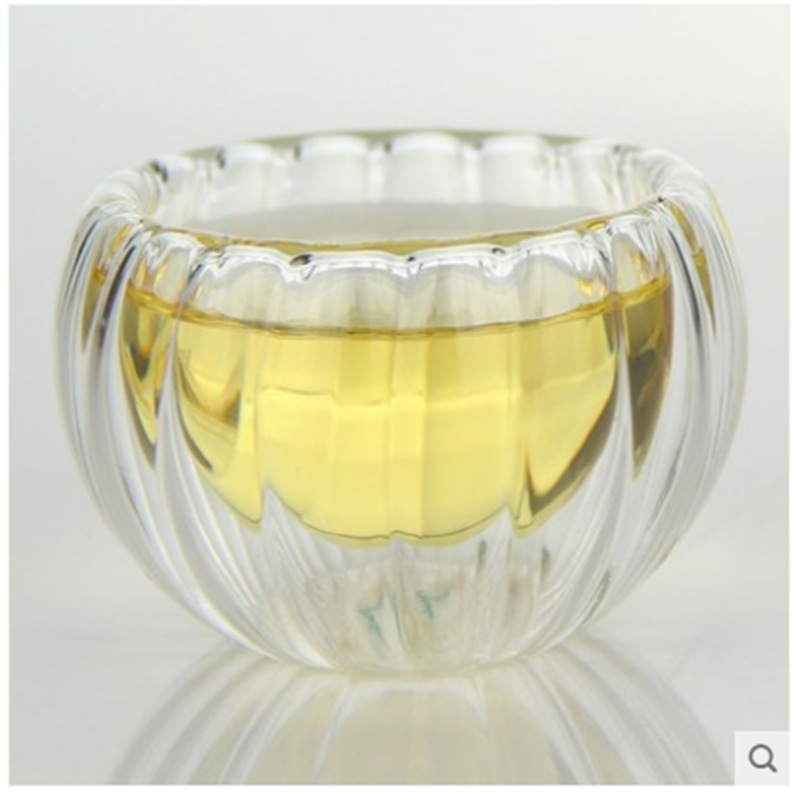 Chén thuỷ tinh 2 lớp dùng uống trà dung tích 50 ml