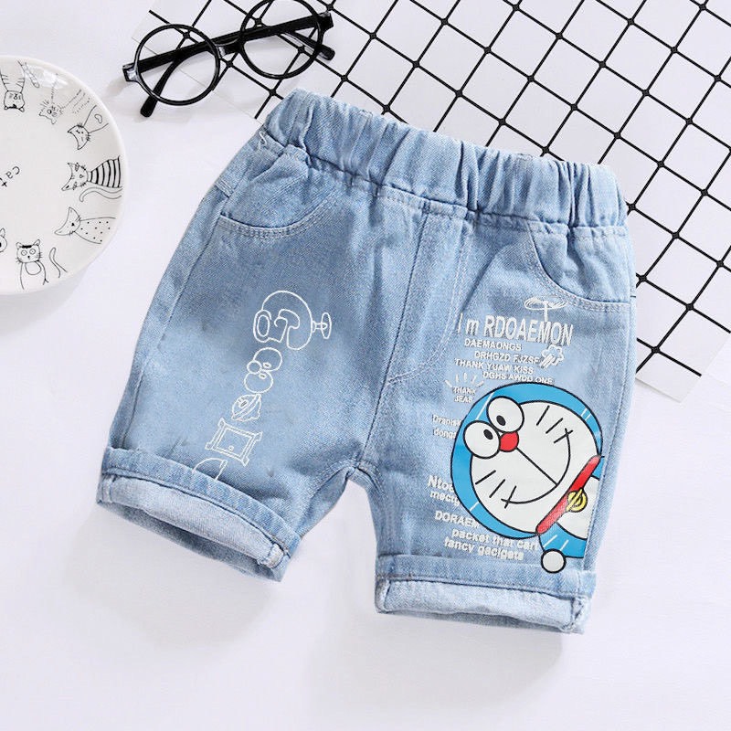 Quần Short Bò Co Giãn, Cạp Chun Mềm Mại Dành Cho Bé - Hàng Quảng Châu Cao Cấp(QB25-QB66)
