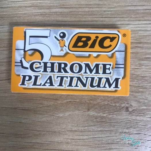 Razor Blade Bic Chrome platinum (Box 5 blades)/knife Lam Croma [box 10 Blade] box blade razor Gillette super thin 5 Blade