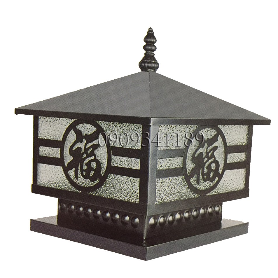 [RẺ VÔ ĐỐI] ĐÈN TRỤ CỔNG D30cm HABALI