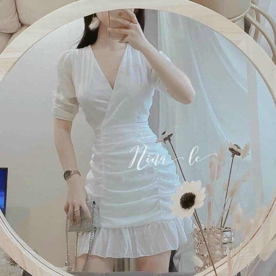 Đầm Nữ Chất Kate Mềm Ôm Body Sang Chảnh MTB