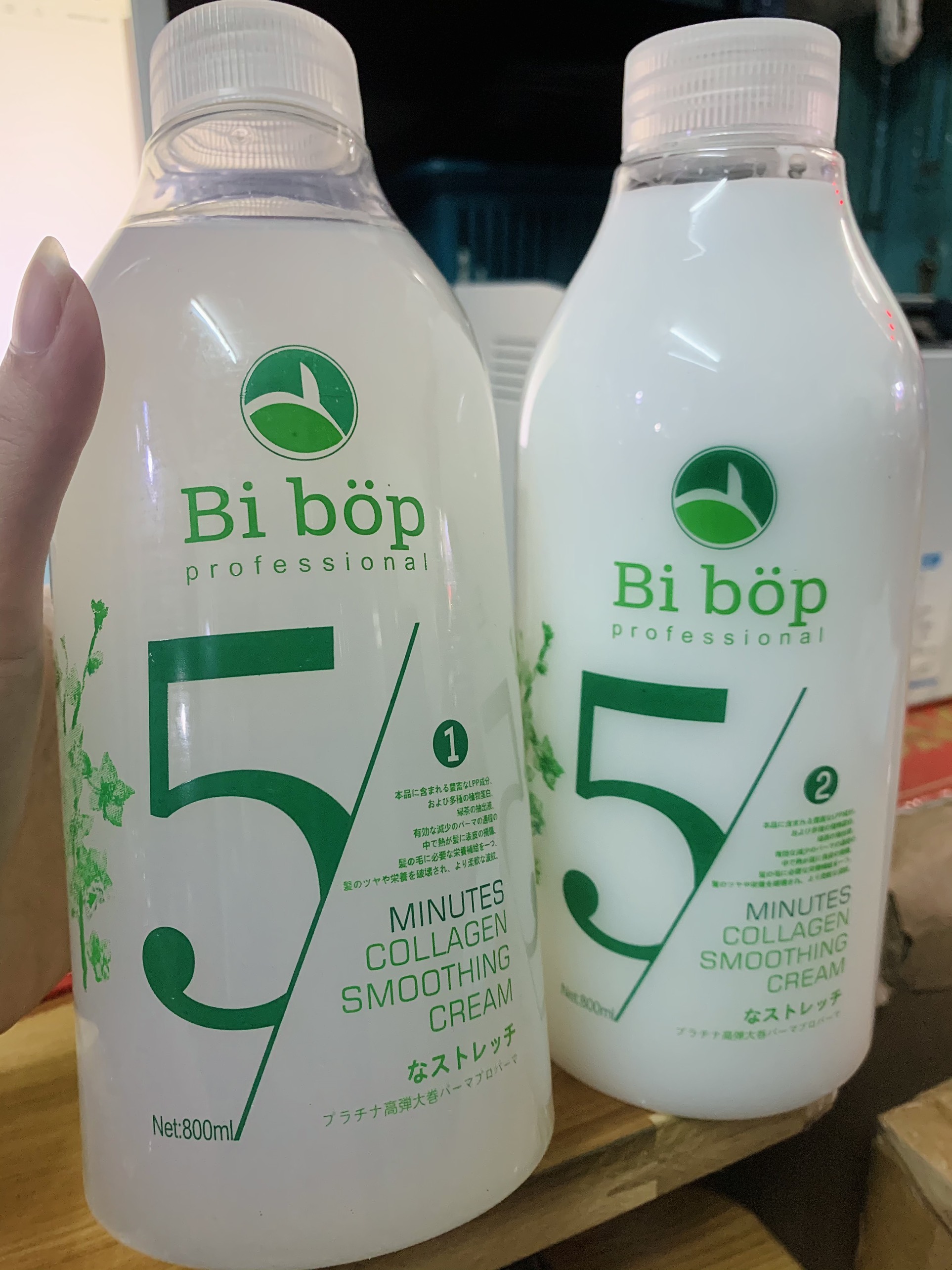 CẶP UỐN XOĂN LẠNH NHẬT BẢN 800ML X 2