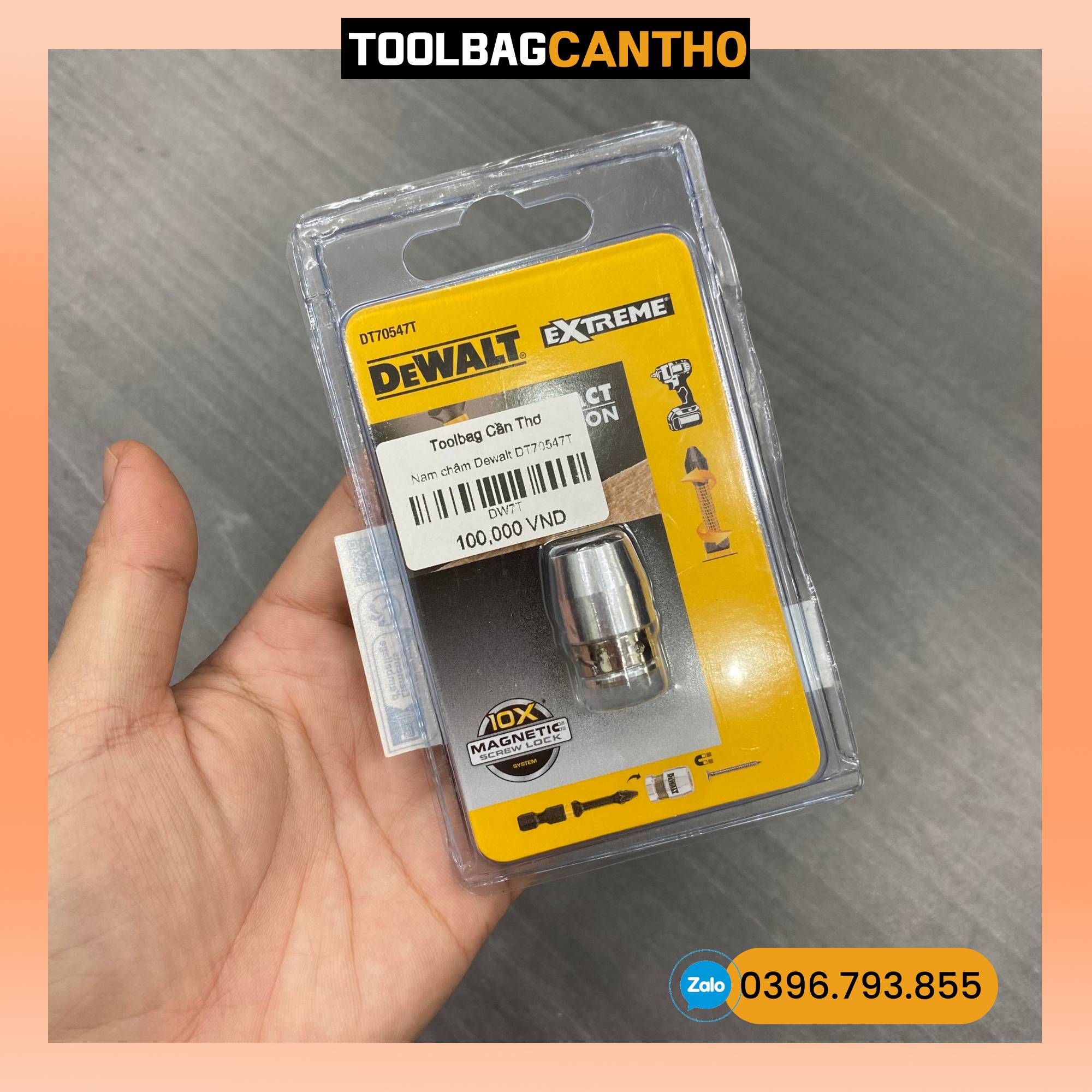 Nam châm hít mũi vít Dewalt DT70547T