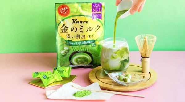 KẸO SỮA KANRO VỊ MATCHA NHẬT BẢN
