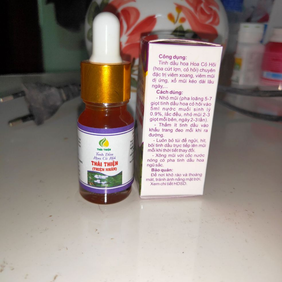Tinh dầu hoa cỏ hôi (Hoa ngũ sắc)