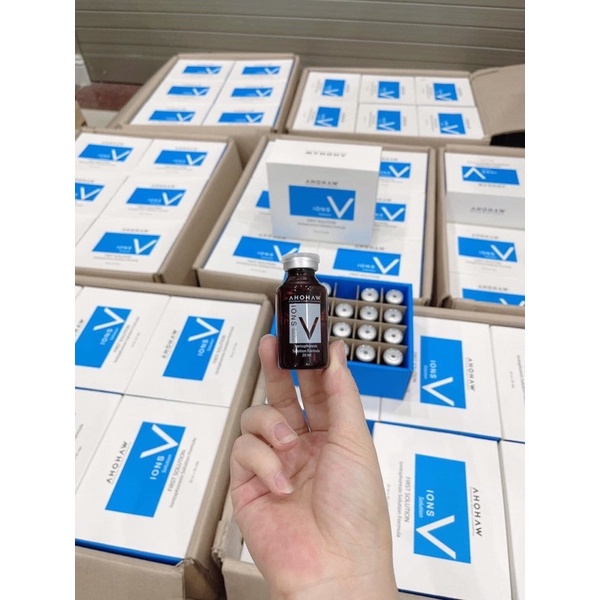 Hộp 20 lọ tế bào gốc Ahohaw IONS V Solution