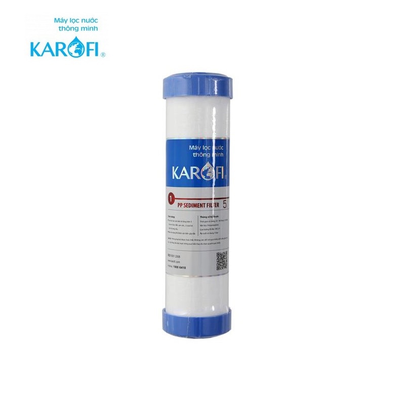 Bộ 3 lõi lọc RO KAROFI số 123