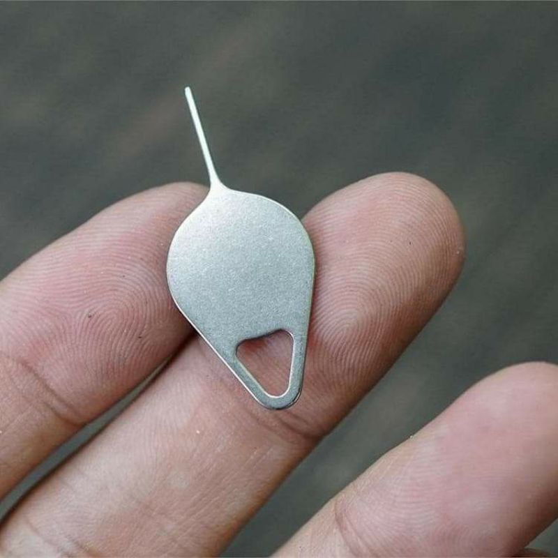 Cây Chọc Sim Điện Inox - Que Chọc Sim Inox Hình Giọt Nước