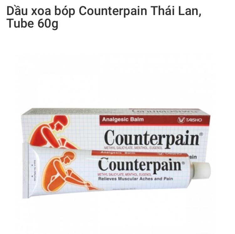 Dầu Xoa Bóp Counterpain Thái Lan (60g)