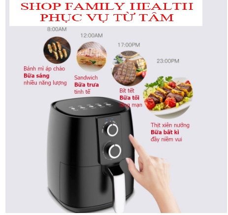 Nồi chiên không dầu Camel 6L
