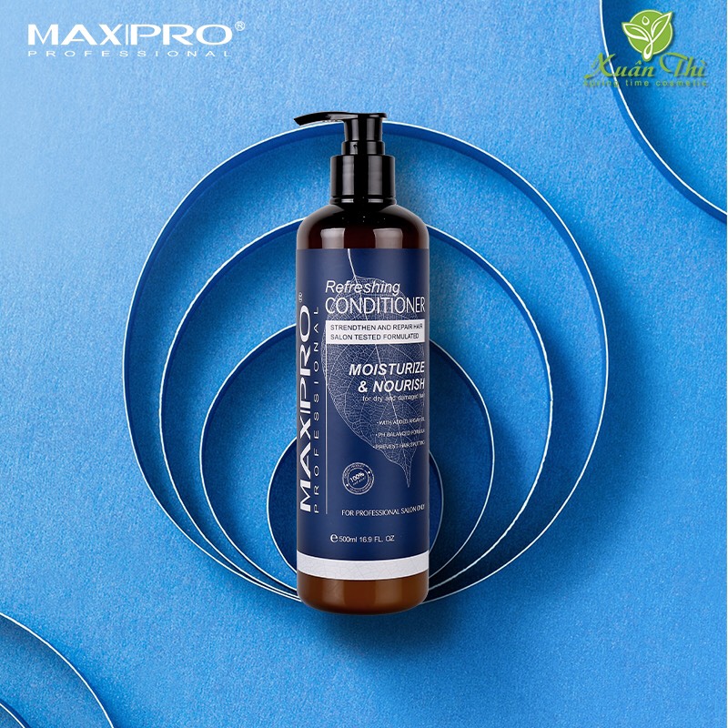 Dầu gội xả Maxpro siêu phục hồi Refreshing 500ml - 800ml