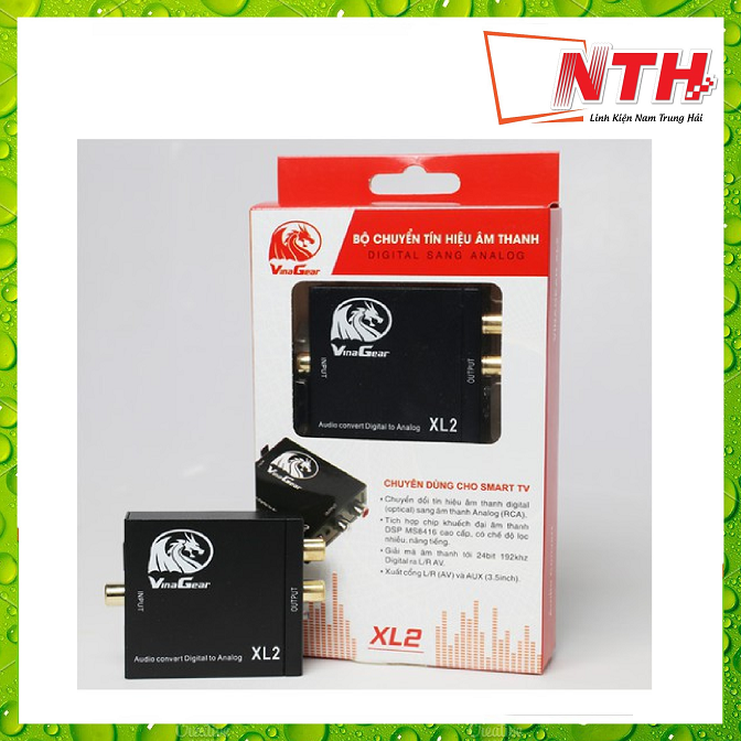 BỘ CHUYỂN OPTICAL XL2 ÂM THANH KÈM CÁP 1.5M