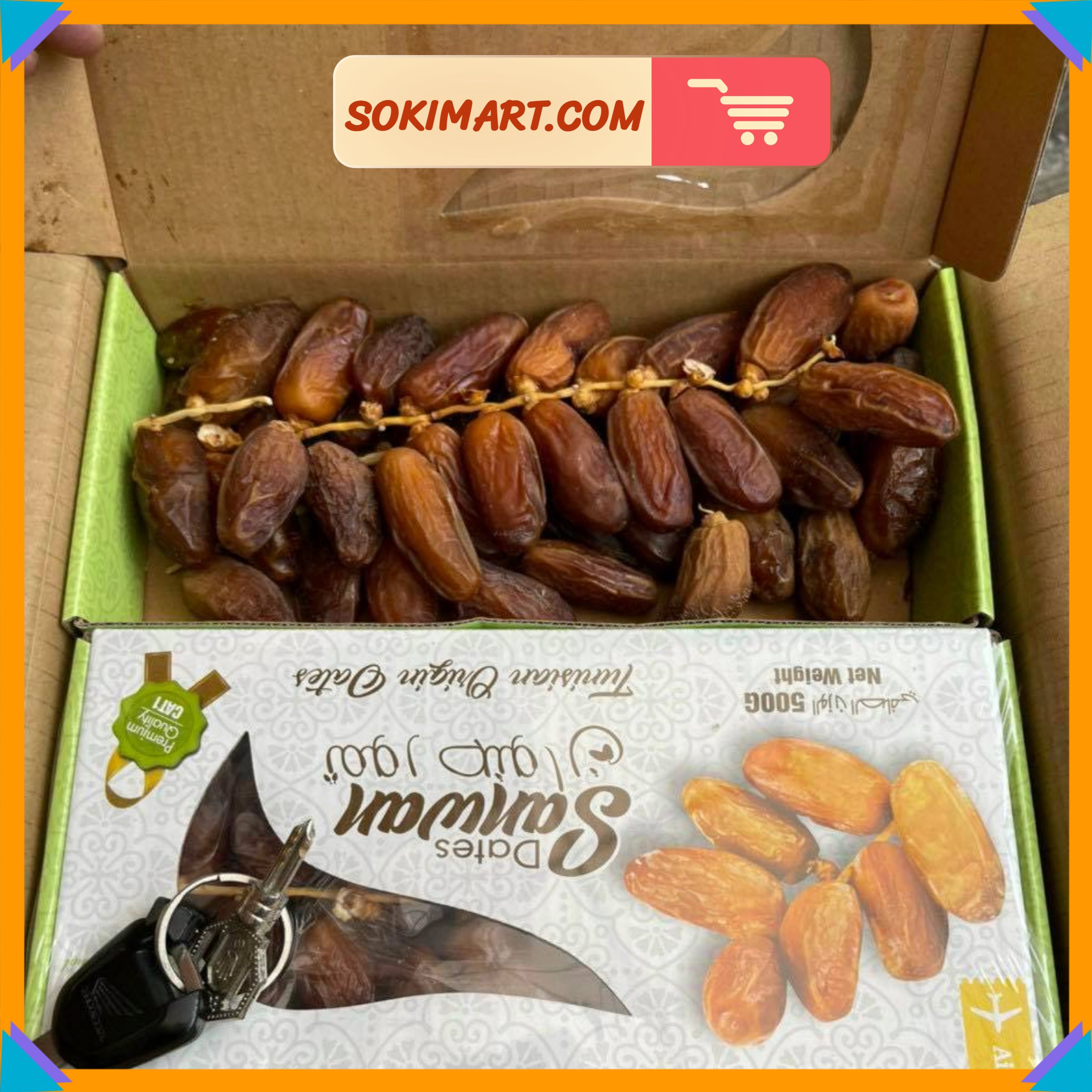 Chà là nguyên cành Tunisia -  500g