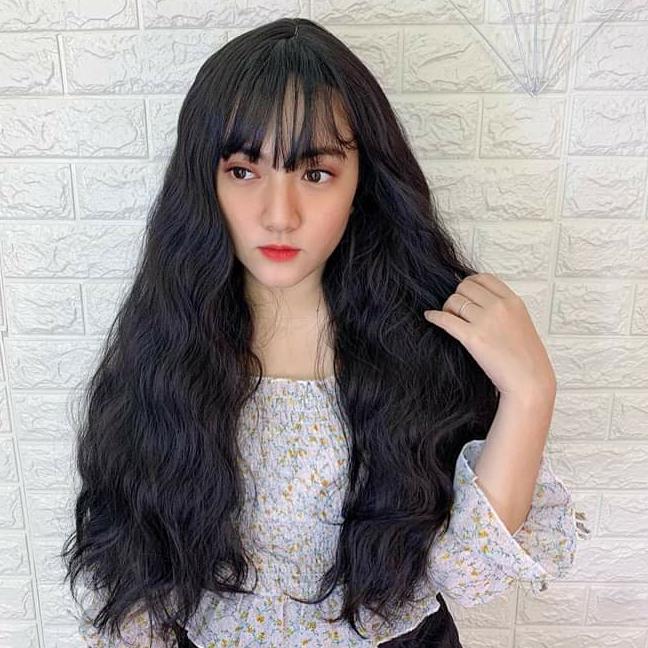 tóc nguyên đầu xù 8174[TRỢ GIÁ]