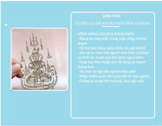 Linh phù TƯỚNG QUÂN THÁI LAN