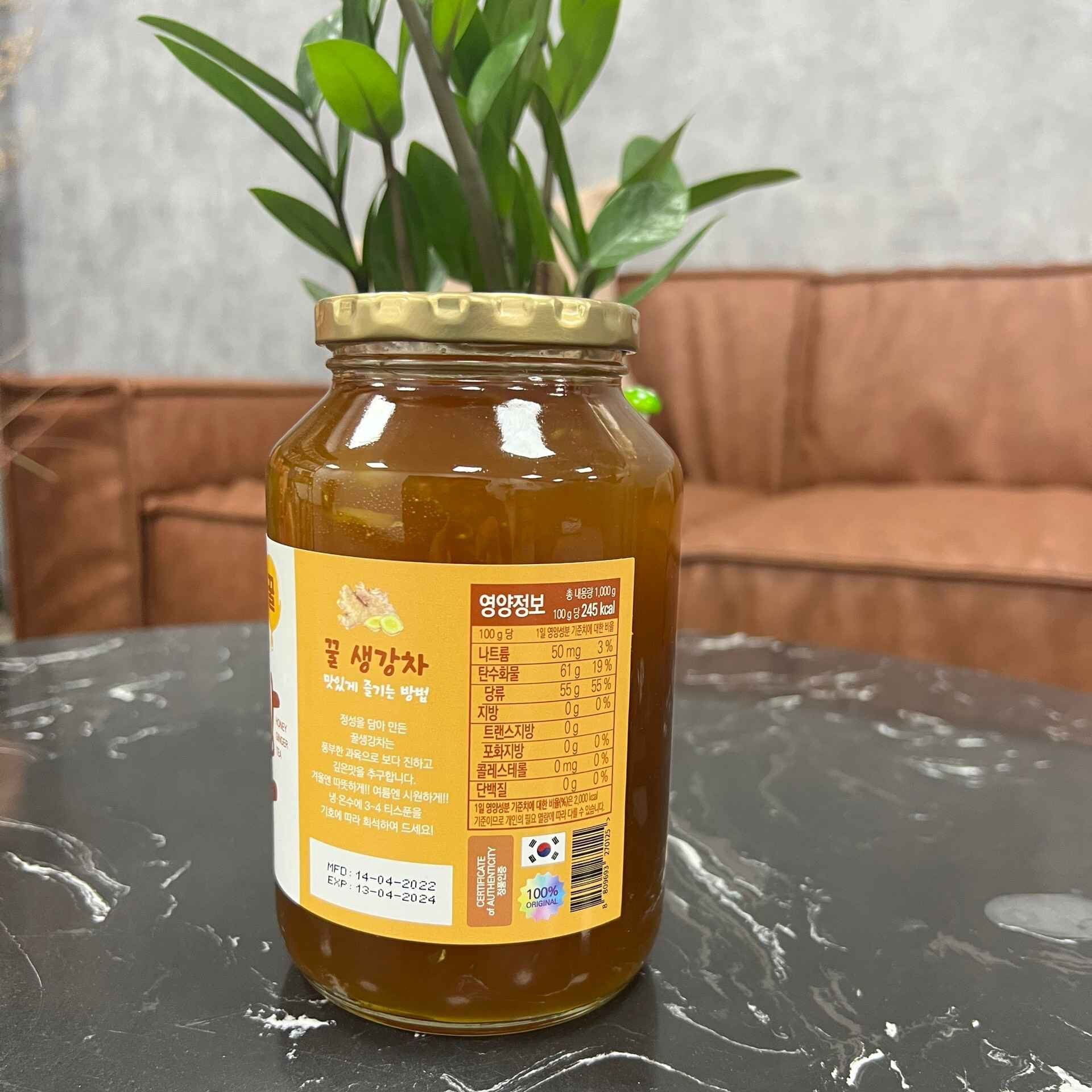 TRÀ MẬT ONG GỪNG HÀN QUỐC 1KG DREAM