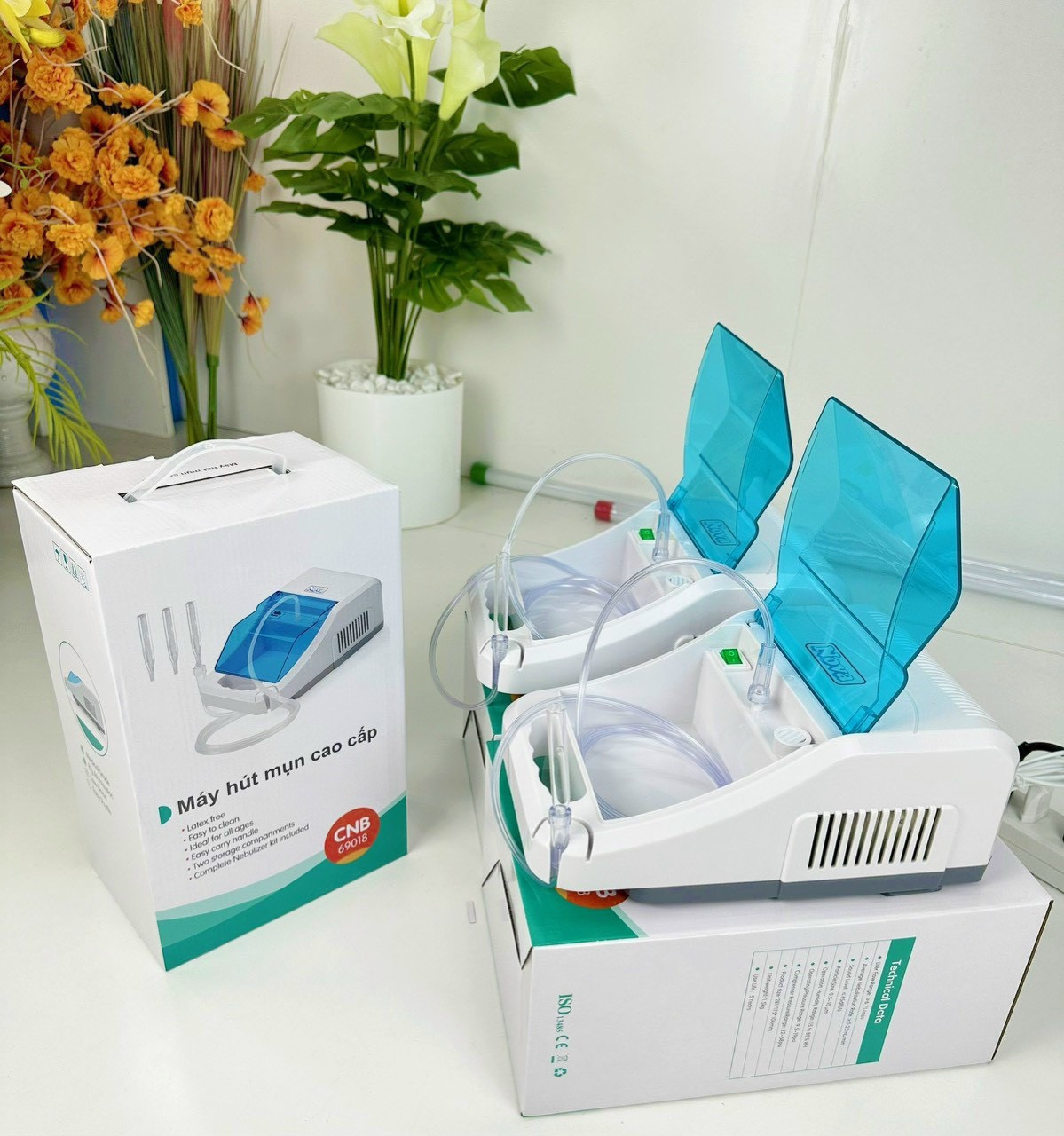 Máy hút mụn Nova, Ôromi máy hút mụn và phun oxy siêu khỏe ( bảo hành 6 tháng )