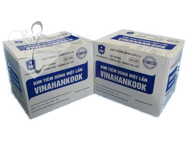 [HCM](Đủ size 1cc-3cc-5cc-10cc-20cc) Bơm Tiêm Vinahankook hộp 100 cây