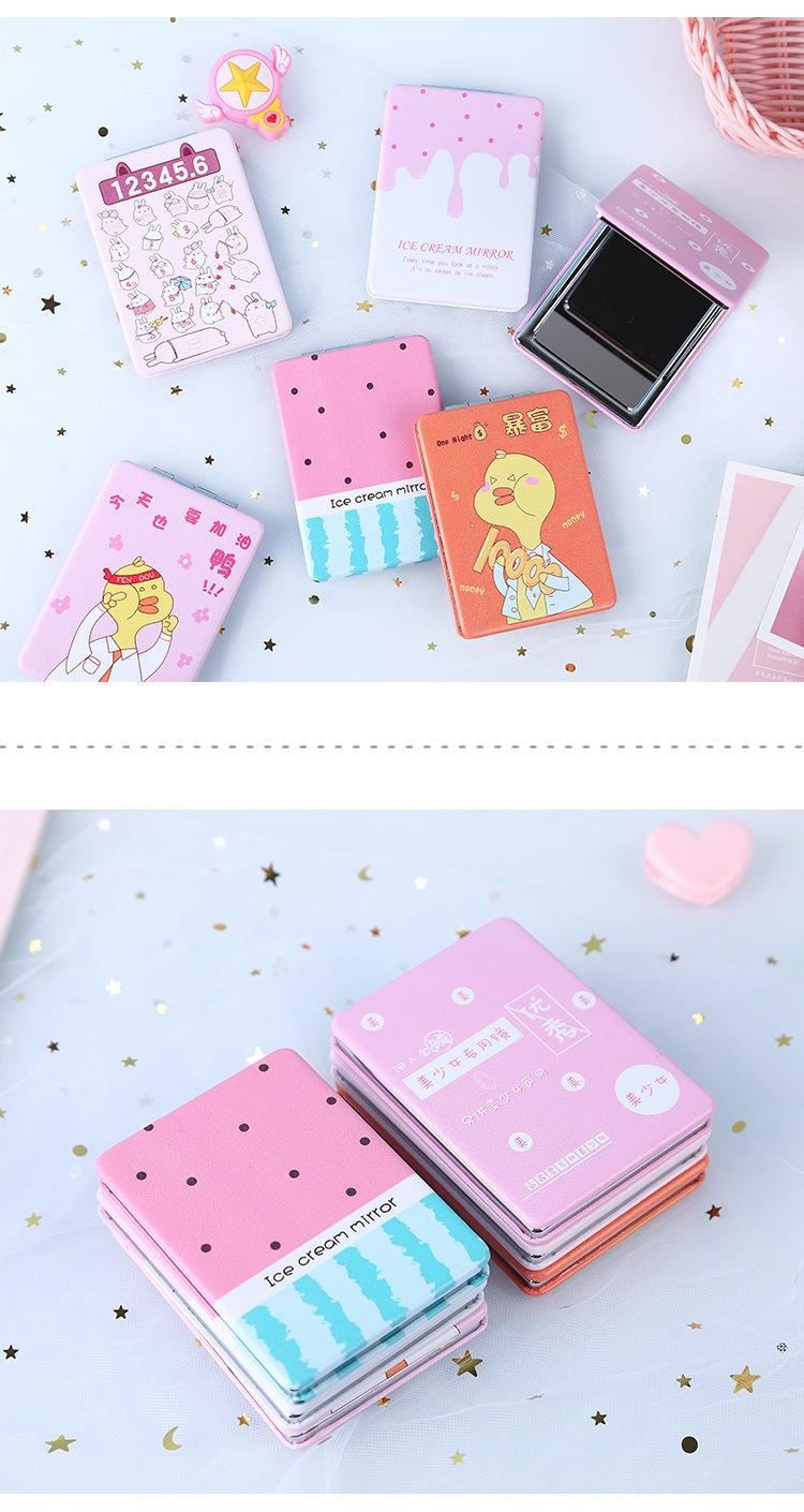 GƯƠNG MINI 2 MẶT NHỎ GỌN SIÊU YÊU