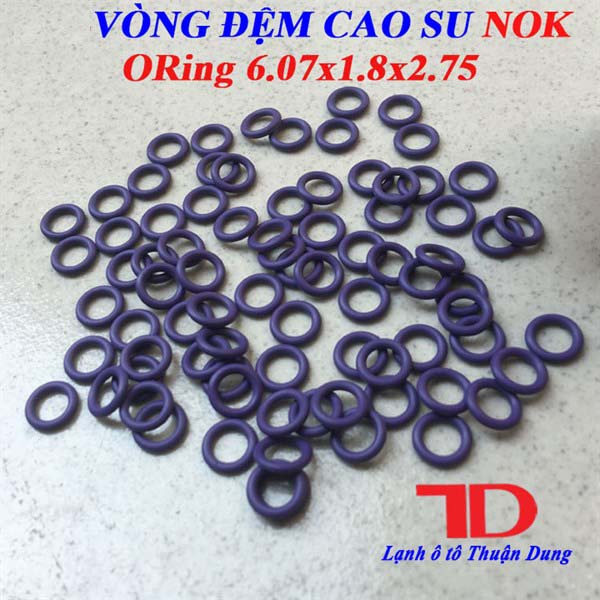 Vòng đệm cao su Nok, Oring 6.07X1.8X2.75 - Vật Tư Điện Lạnh Ô Tô Thuận Dung
