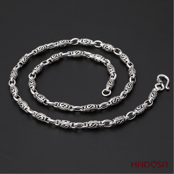 [HCMC] men's silver pendant chain 50cm Sterling Silver 925