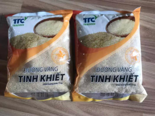 1 gói đường vàng Tinh Khiết TTC Trading ( 1kg / gói )