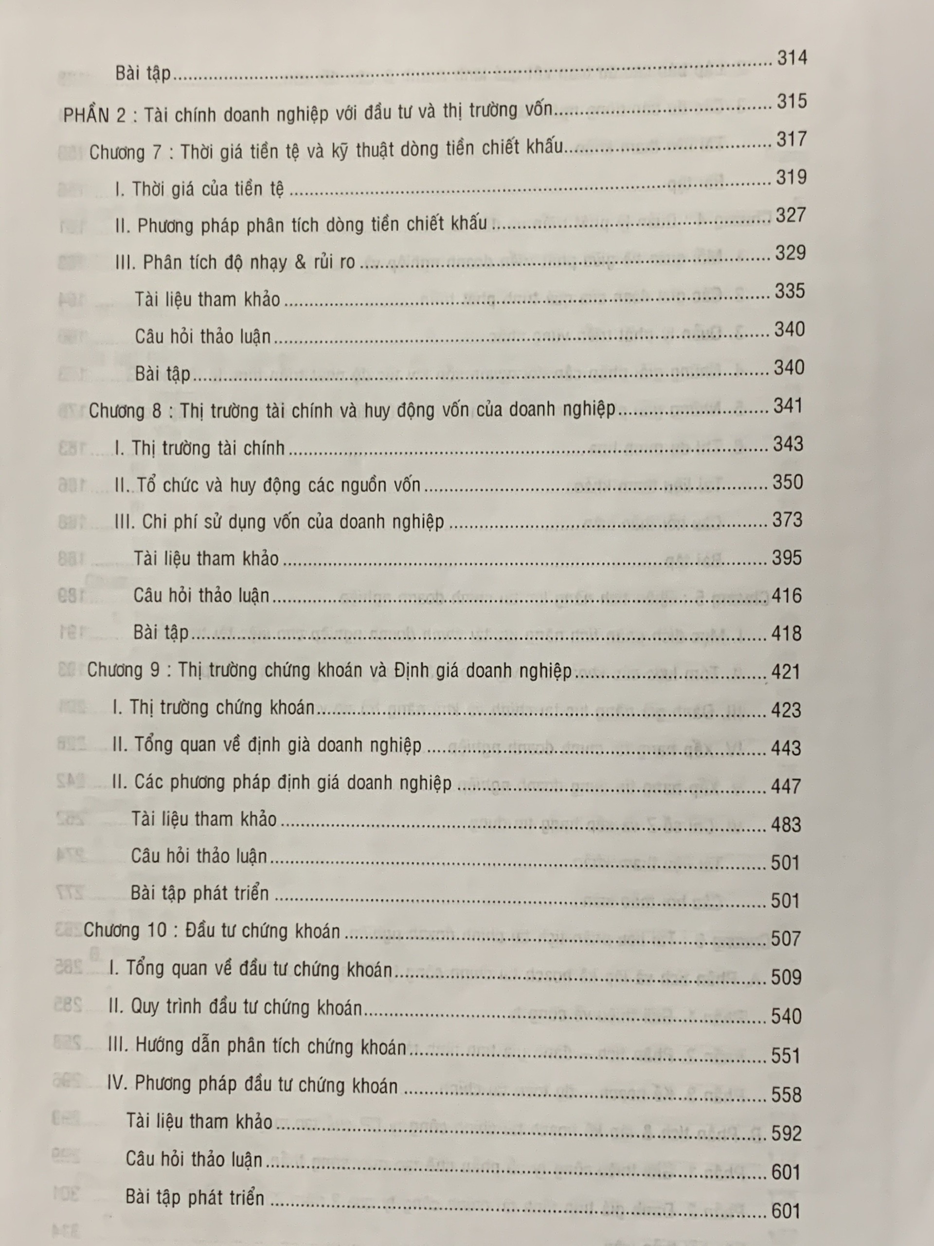Quản Trị Tài Chính - Đầu Tư ( Lý Thuyết & Ứng Dụng )