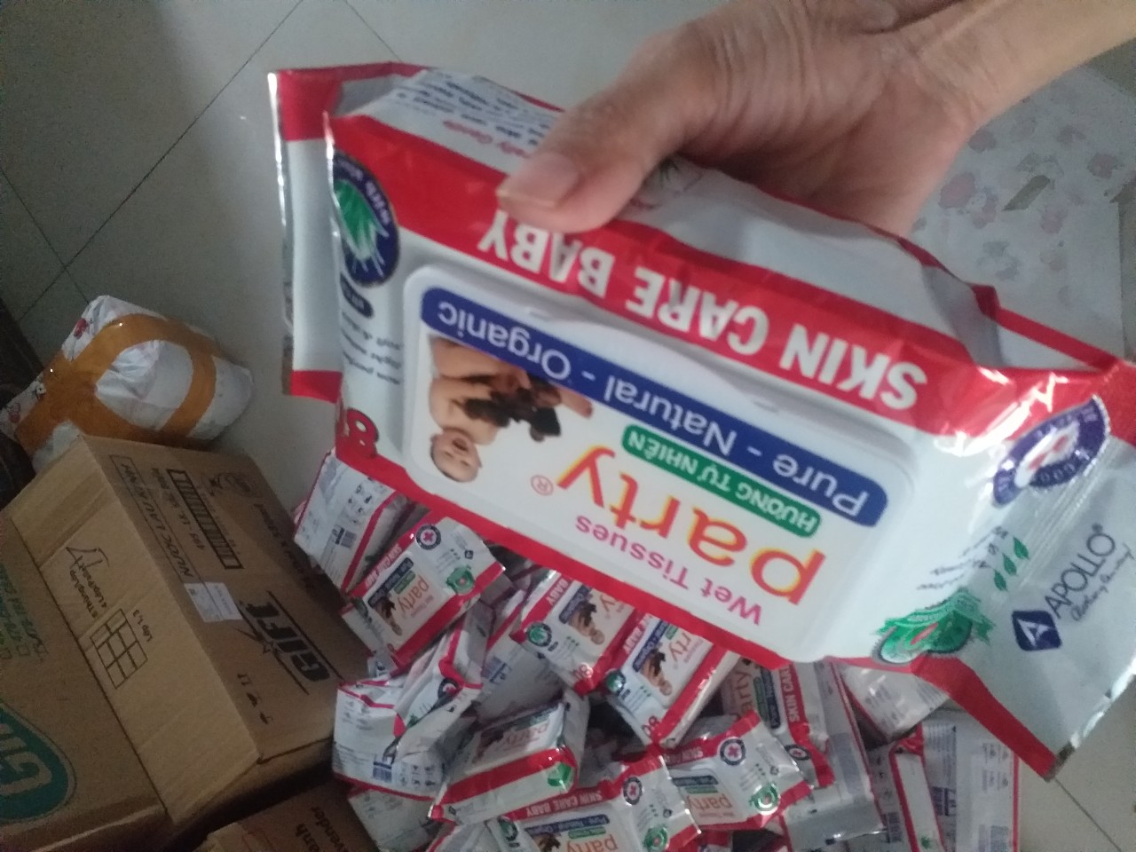 Combo 10 Gói Khăn giấy ướt cao cấp 80g